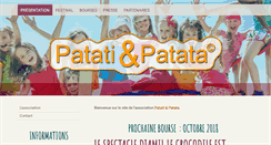 Desktop Screenshot of patati.fr
